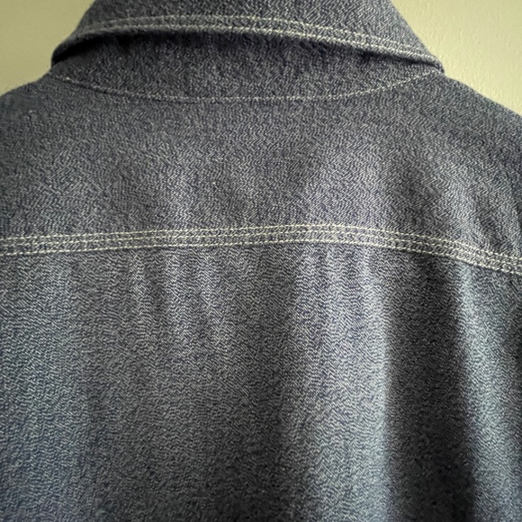 Express Men's long sleeve shirt Size L Gray - Picture 4 of 8